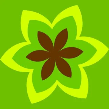 Flower Tattoo Stock Illustration