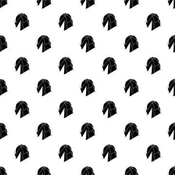 Flower tent pattern vector seamless Illustrazione stock