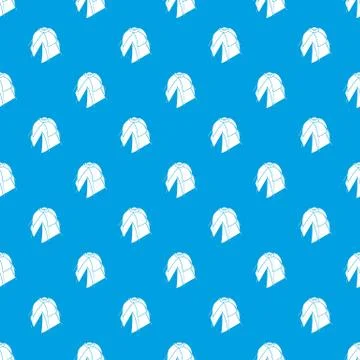 Flower tent pattern vector seamless blue 스톡 일러스트