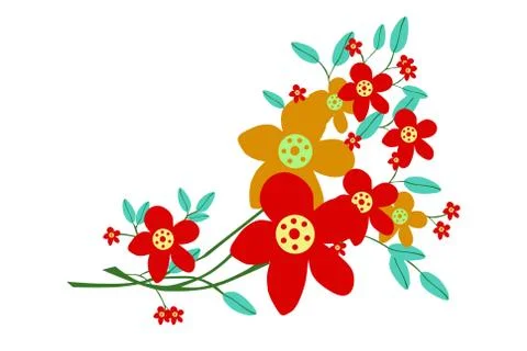 Flower texture Stock Illustration