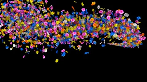 Flower trail Video stock 2633449