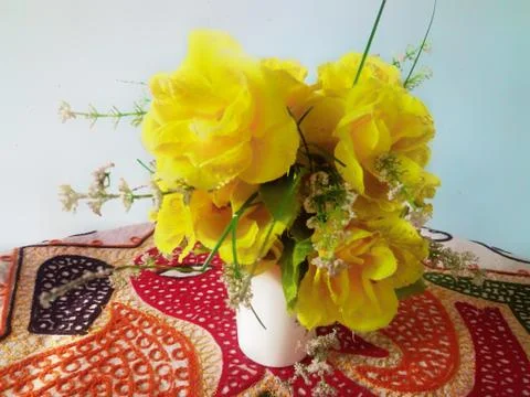 Flower vase interior  Stock Photos