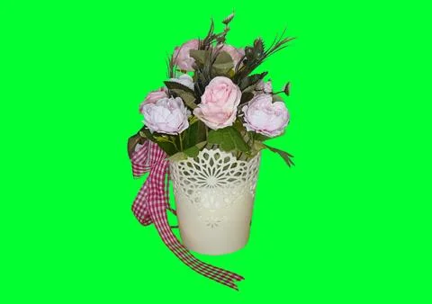 Flower vase Foto stock