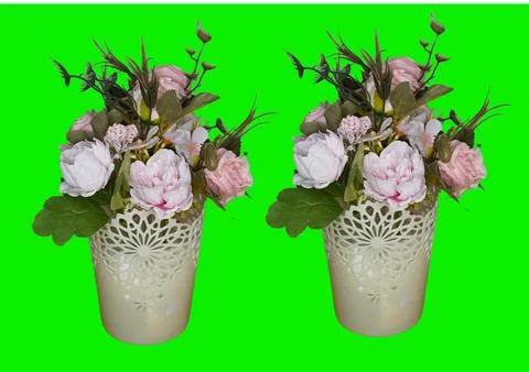 Flower vase Foto stock
