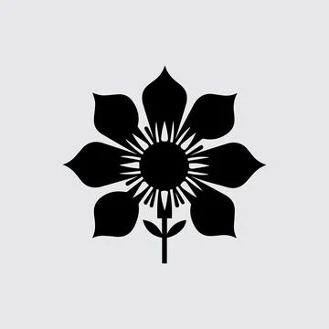 Flower vector art design Stock Illustration