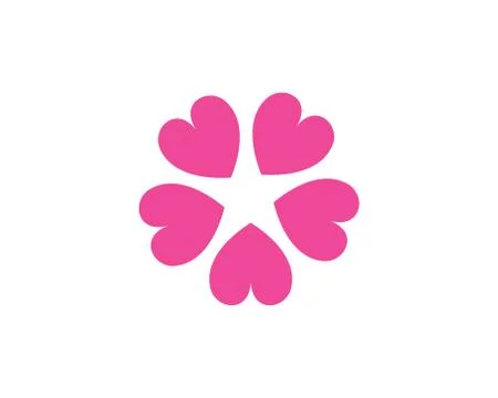 Flower vector icon design Stock Illustration