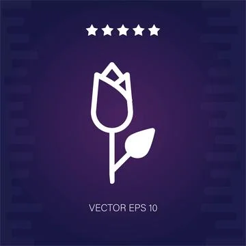 Flower vector icon イラスト素材