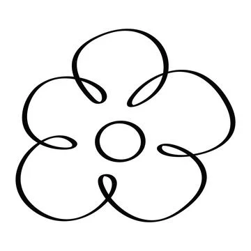 Flower vector illustration design Stock Illustration