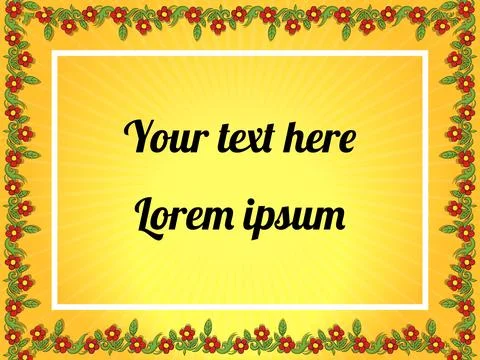 Flower vector illustration Stock Illustration