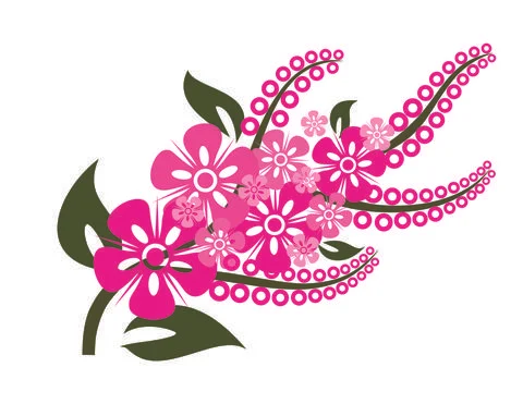 Flower Vectors Various Stock Illustration