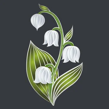 Flower vintage vector Stock Illustration