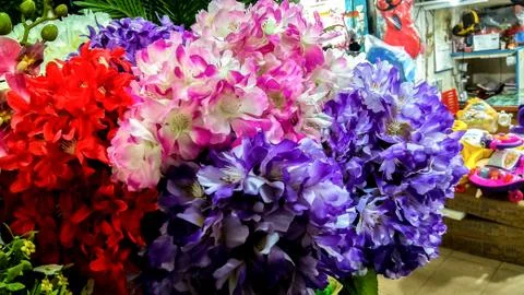 Flower wallpaper background Stock Photos