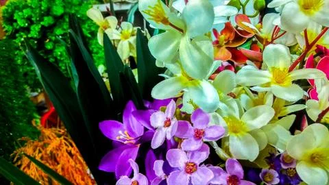 Flower wallpaper background Stock Photos
