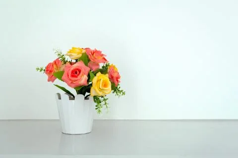 Flower on white table Фото