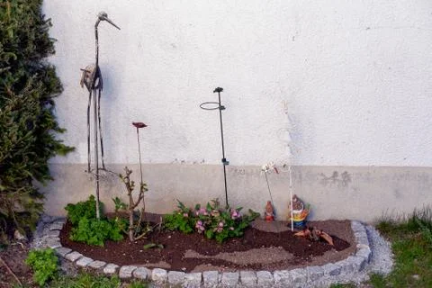 Flowerbeds Stock Photos