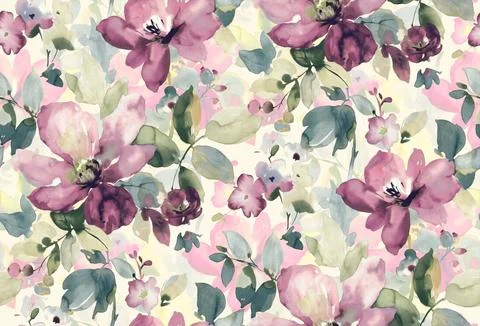 Flower,Bunch,Illustration,Design,Pattern Stock Illustration