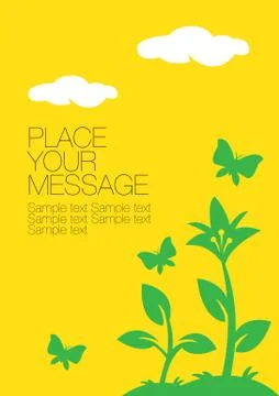 FlowerLayout design Stock-Illustration