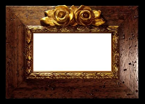 Flowerly frame Stock Photos