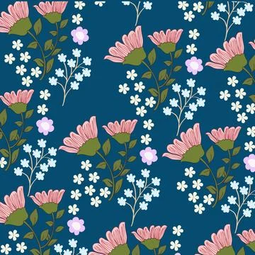 Flower,Pattern,Leaf,And,Nature 库存插图