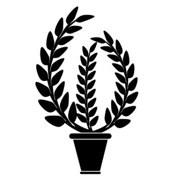 Flowerpot icon design. Stock Illustration