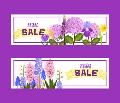 Flowers and floral vector pattern watercolor flowered greeting card invitation Stock Illustration