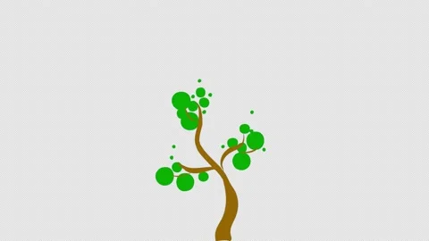 Flowers And Trees Motion Graphics Pack Stock Footage 161167399