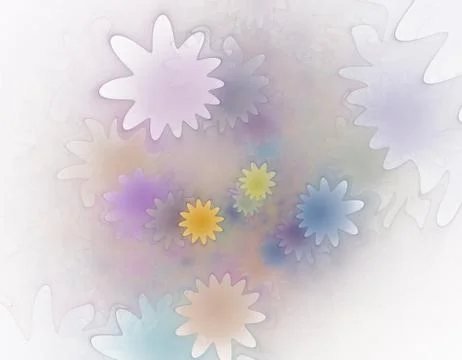 Flowers Background Stock Illustration