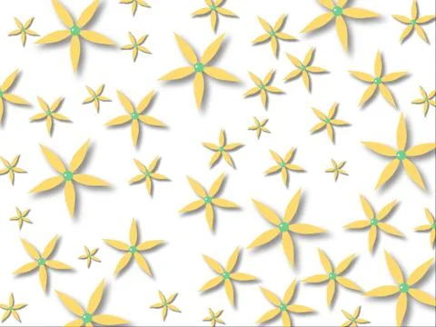 Flowers Background Stock Illustration