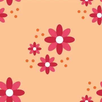 Flowers Background Иллюстрация