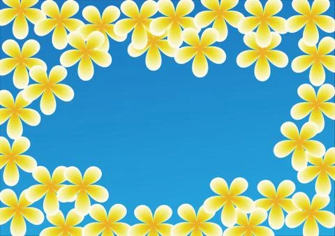 Flowers background Stock Illustration