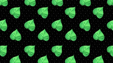 Flowers Background - Leaf 7 Stock Footage 212453002