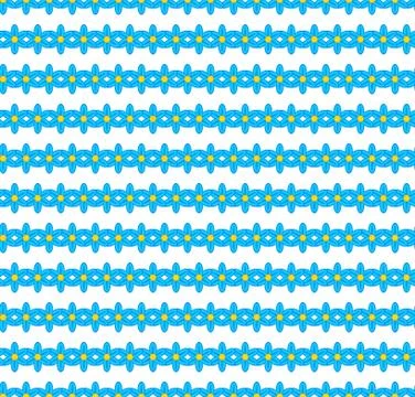 Flowers background, seamless pattern Illustrazione stock