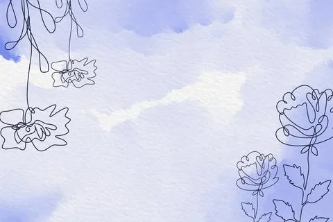 Flowers Background Vector Illustrazione stock