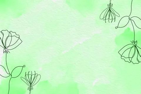 Flowers Background Vector Stock Illustration