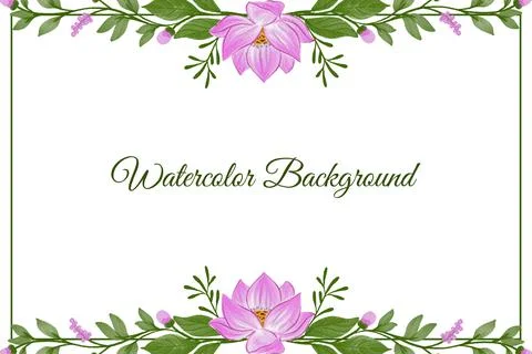 Flowers Background Vector Stock Illustration