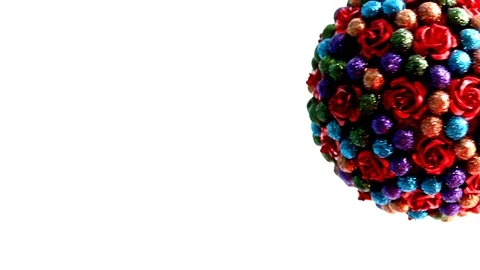 Flowers Ball Stock Footage 85664440