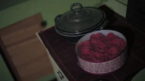 Flowers in a Box Stock Footage 77103943