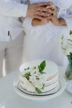 Flowers Cake Stock Photos