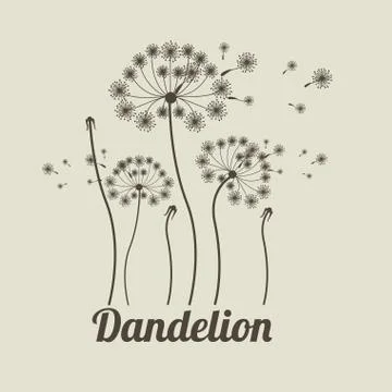 Flowers design over gray background vector illustration Ilustração Stock