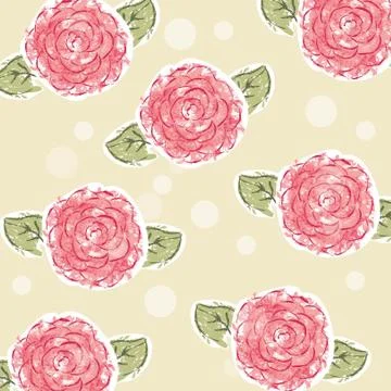 Flowers design over pink background vector illustration Ilustração Stock