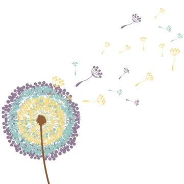Flowers design over white background vector illustration Ilustração Stock