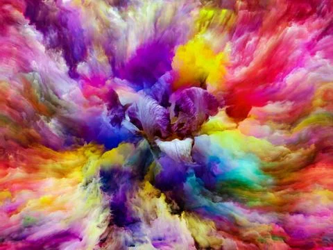 Flower's Dream Stock Illustration