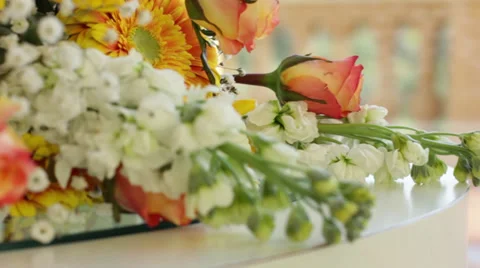 Flowers (electronic slide) Video stock 32113272