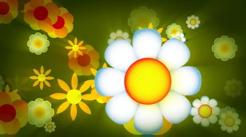 Flowers falling Stock Footage 883730