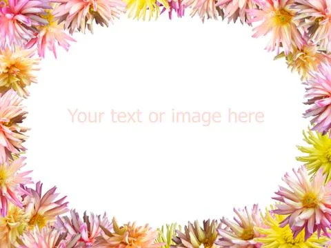 Flowers heart Stock Illustration