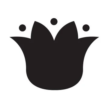 Flowers icon design Stock-Illustration