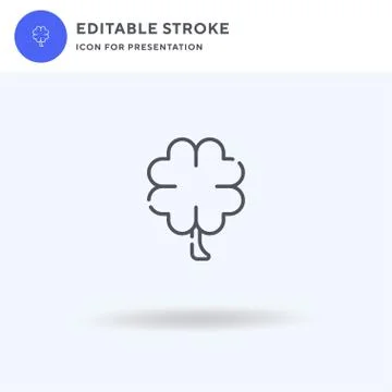 Flowers icon vector, filled flat sign, solid pictogram isolated on white, logo Stockillustratie