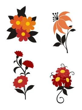 Flowers Stock Illustration