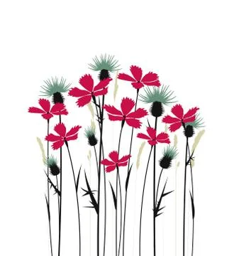 Flowers Stock Illustration