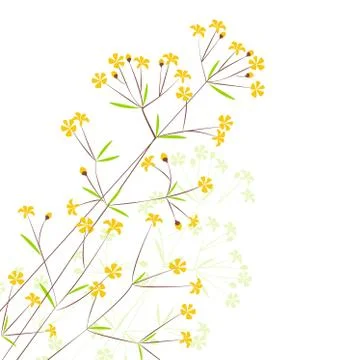 Flowers Illustrazione stock